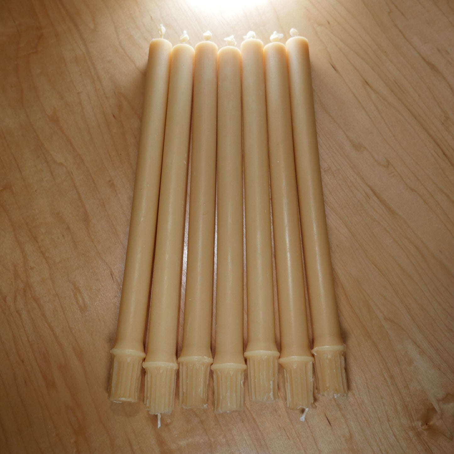 beeswax antique tapers
